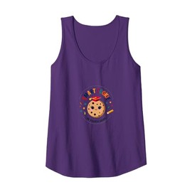 Smart Cookie in Fourth Grade: Cute School Achievement Tank Top, Women, Purple