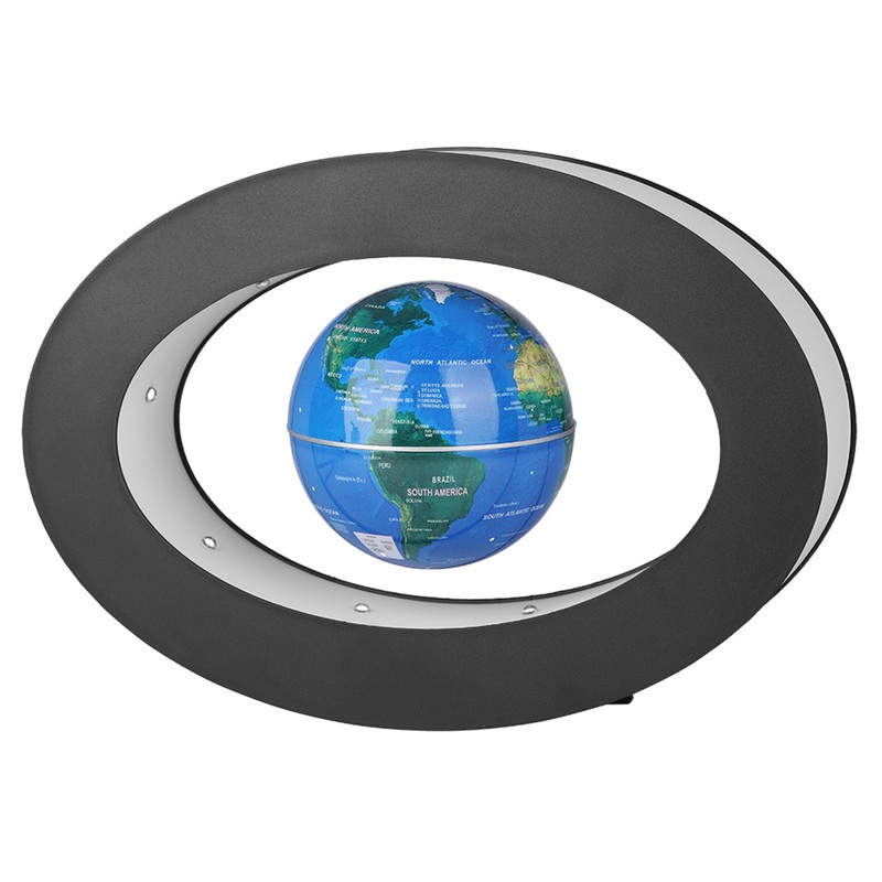 Electronic Magnetic Levitation Floating Globe with LED Light Home Office