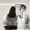 LDLSYWJL 100 Pcs Disposable Hair Salon Capes,51x35 Inch (Pack of
