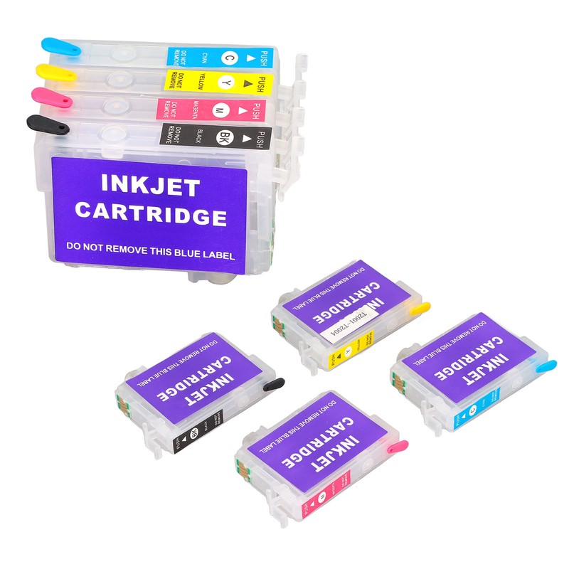 Refillable Ink Cartridge PP Cartridges Replacement for XP‑200 XP‑300 XP‑400
