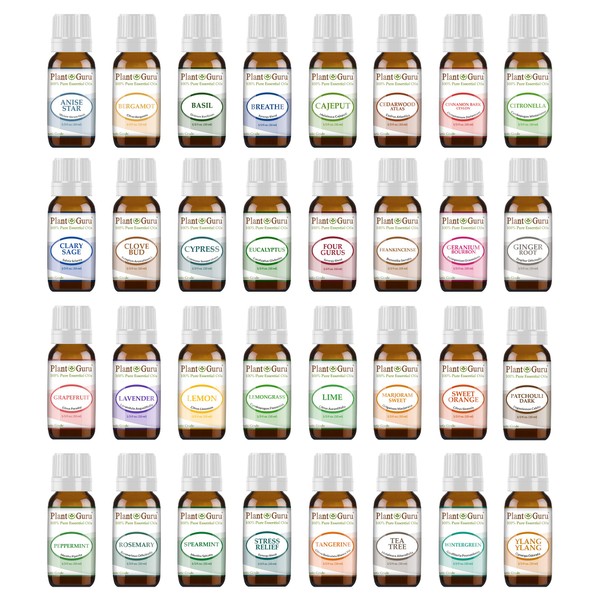 Ultimate Essential Oil Set 32 - 10 ml 100% Pure