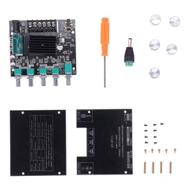Eujgoov 2.1 Channel Bluetooth Amplifier Board Digital Audio Amplifier for Home Theater Speaker in Charging