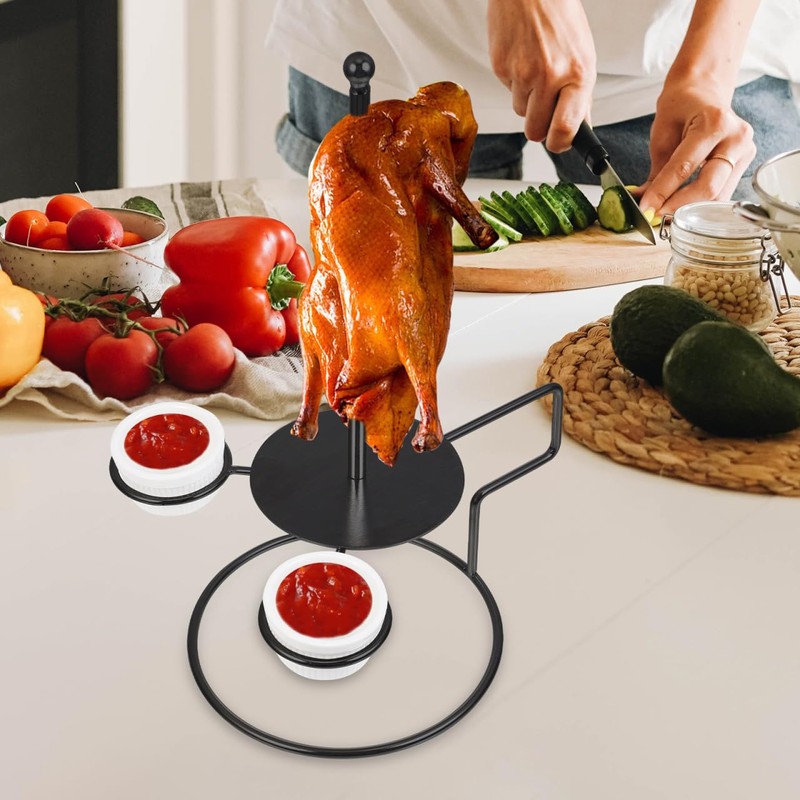 SHERCHPRY Onion Rings Stand Onion Ring Holder Donut Stands Tower