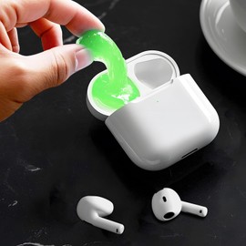 Car Cleaning Gel,Reusable Car Cleaning Putty for Interior Detailing, Car Cleaning Supplies, Auto Detailing Tools, Car Slime for Dust Removal, Car Accessories Interior, Car Cleaning Kit(Green, 0.8 OZ)