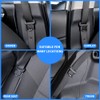 Aosseiye Seat Belt Organizer Clip ABS Seat Belt Stabilizer Seat