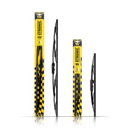 ETRONIC All Season Wiper Blades 26" & 16" – Front Windshield Replacement Set of 2, Universal Fit for Car, SUV, Truck, J-Hook Arm, Streak-Free, Quiet Performance