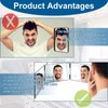 LMZNXCZ 3 Way Mirror for Self Hair Cutting,360 Haircuts Men