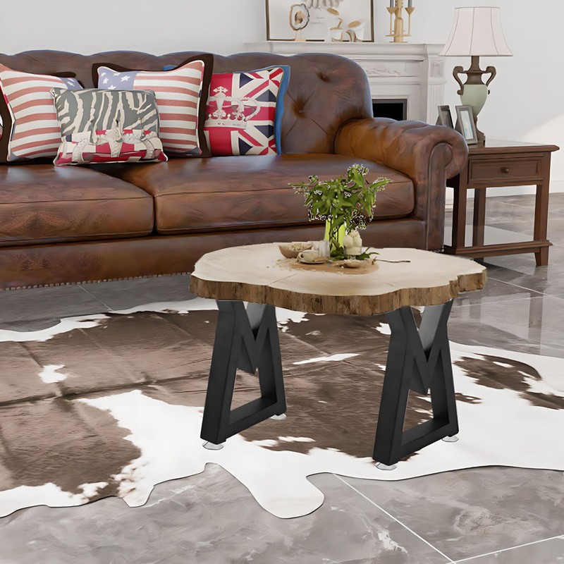 Rioychan 16 '' Metal Bench Legs, Desk and Coffee Table