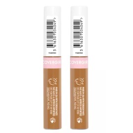 COVERGIRL Clean Fresh Hydrating Concealer, 400 Rich, 0.23 oz - Pack of 2