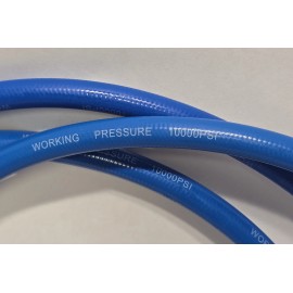 VekAuto NPT GREASE GUN FLEX HOSE BLUE 3PCS TRAILER FLEX EXTENSION 24 Inch 1/8"