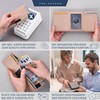 VON HEESEN Slim Wallet with RFID Protection - Mini Wallet