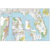 MapSherpa: Florida State Wall Map - Large - 32 x