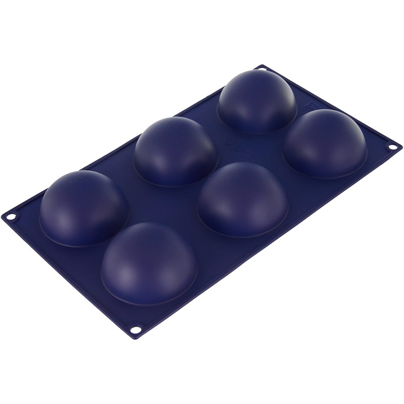Ibili 870033 Half-Sphere Baking Mould 6 Half-Spheres