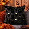 Halloween Imp Pillow Cover for Home Decor – 3D Embroidered