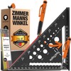 Carpenter's Square 180 mm - Precise Try Square Set with