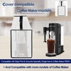 NUENSS-ROR Coffee Maker Dust Cover for Ninja Pod & Grounds