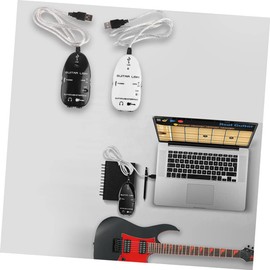 SUPVOX Guitar Audio Cable Durable Effector Connection Line for Electric Instruments Shielding Long-lasting Materials for Musicians and Music Enthusiasts White