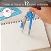 Mr. Pen- Compass and Protractor Set, Math Compass for Geometry