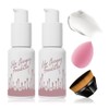 Juego Bases Maquillaje Que Cambian Color Cobertura Total Impecables Líquidas