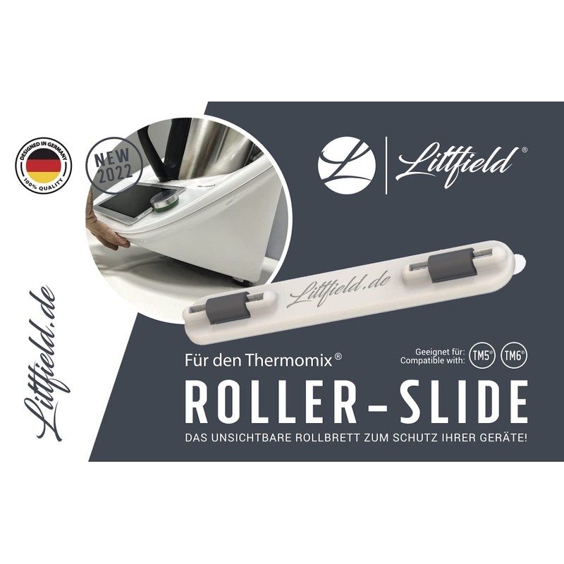 Littfield Roller Slide - Thermomix Sliding Board Alternative for TM6