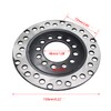PRO BAT Rear Brake Master Cylinder Caliper Assembly+Brake Disk Rotor+Brake