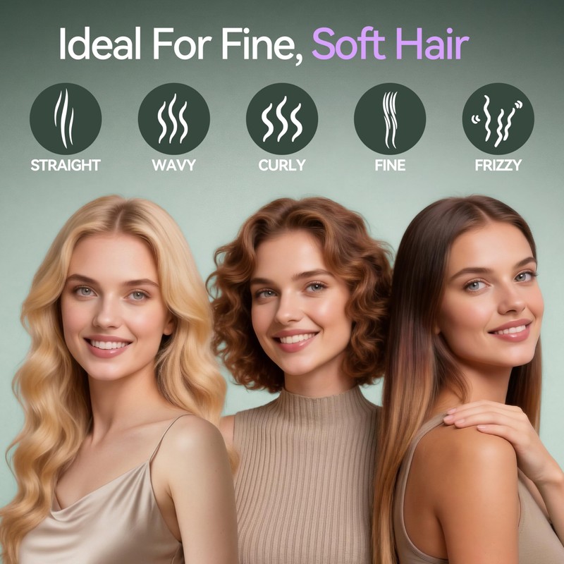 Boar Bristle Hair Brush For Women, Detangler Brushes For Curly