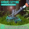 Viilich Pack of 6 grass trimmer thread spools for Flymo