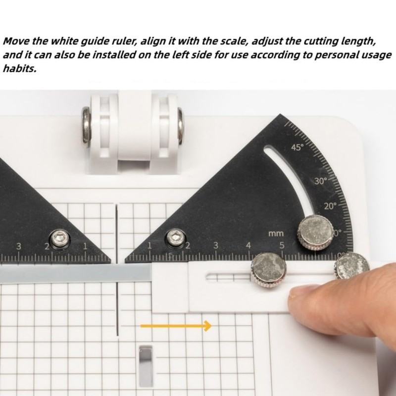 ANSAI Miter Cutter, Angle Cutting Station with 3 Replacement Blades,