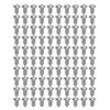 100PCS Tire Studs Silver Universal Wear Resistant Anti Slip Tire