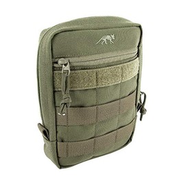Tasmanian Tiger TT Tac Pouch 5, Rucksack Add-on Pack for Accessories EDC, Molle Compatible, incl. Rain Cover, 20 x 15 x 5 cm, green