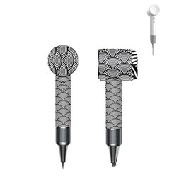 Hair Dryer Sticker for Laifen SE Hair Dryer,Scratch and wear Resistant，Heat and Water Resistant, Perfect fit,Wave Pattern Set