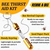 Revive a Bee Gold Bee Revival Kit, Keyring with Sugar