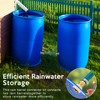 HappyAlley Rain Barrel Linking Kit, 8 inch Rain Barrel Hose