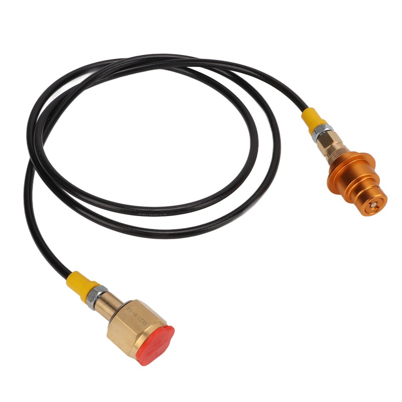 CO2 Tank Adapter Hose 60 Inch Brass ABS Soda Machine