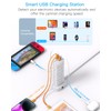 Power Board Surge Protected, Tower Power Strip with 12 AC