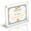 HZIYOU Acrylic Picture Frame, Pressed Flower Frame Handmade, Frameless Floating