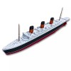 RMS Queen Mary Model Ship 1 Ft Long Assembled Titanic