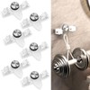 yunanwa 6PCS Broom Holder Mop Hanger Wall Mount, No Drill