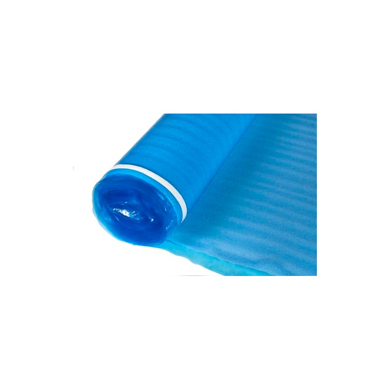 3in1 Vapor Barrier Flooring Underlayment w/Overlap and pre-Attached Tape Strip