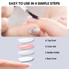 Makartt Makartt 3Pcs Builder Nail Gel with Top and Base