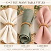 12 Piece Woven Napkin Ring Set Bohemian Napkin Holders for