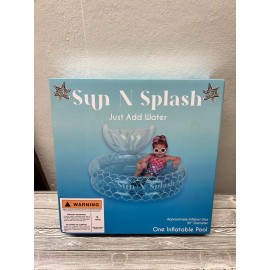 Sun N Splash Inflatable Mermaid Pool