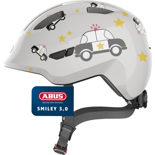 ABUS Smiley 3.0 Children’s Bicycle Helmet with Deep Fit, Child-Friendly