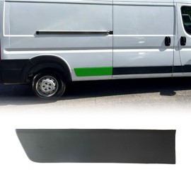 Copgge Rear Door Trim Body Side Molding Panel Trim Extended Rear Door Molding Back Plastic Trim Black fits for RAM ProMaster 2500 3500 159" Wheelbase 2019 2020 2021 2022 2023 2024