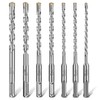 S&R Meister Hammer Drill Bit Set (7-pcs.: 5,6,8,10,12x160mm)