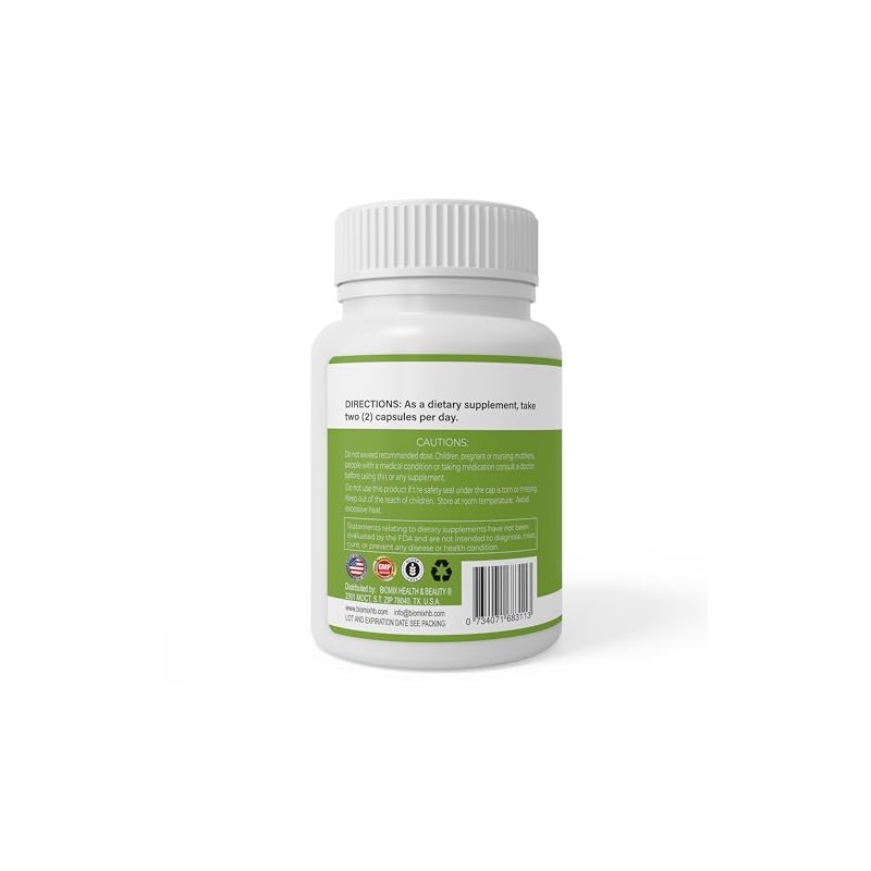 Biomix Herbal Plus Cápsulas Naturales B-pass – Fórmula Botánica –