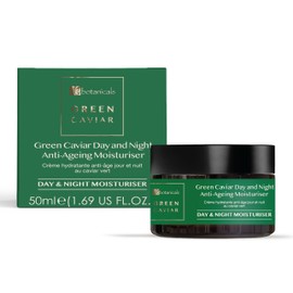 Dr Botanicals Green Caviar Day and Night Anti-Ageing Moisturiser 50ml - Unlock the Secret to Youthful Vitality | Anti Wrinkles, Improves Fine Lines, Nature's Finest Blend for Radiant, Rejuvenated Skin
