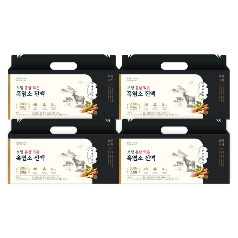 Boryeong Red Ginseng-Fed Black Goat Extract 70ml x 30 pouches