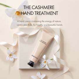 VIDIVICI The Cashmere Hand Treatment - Hand Cream Enriched with Shea Butter for Deep Hydration - Citrus and Woody-Musk Scented Had Butter for Dry and Cracked Hands, 1.69oz.