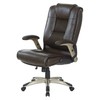 Office Star ECH Series Executive Bonded Leather Office Chair with